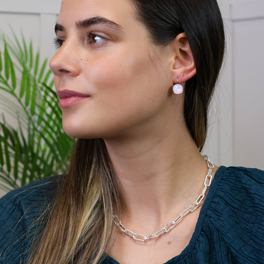 Silver Plated Link Chain Necklace