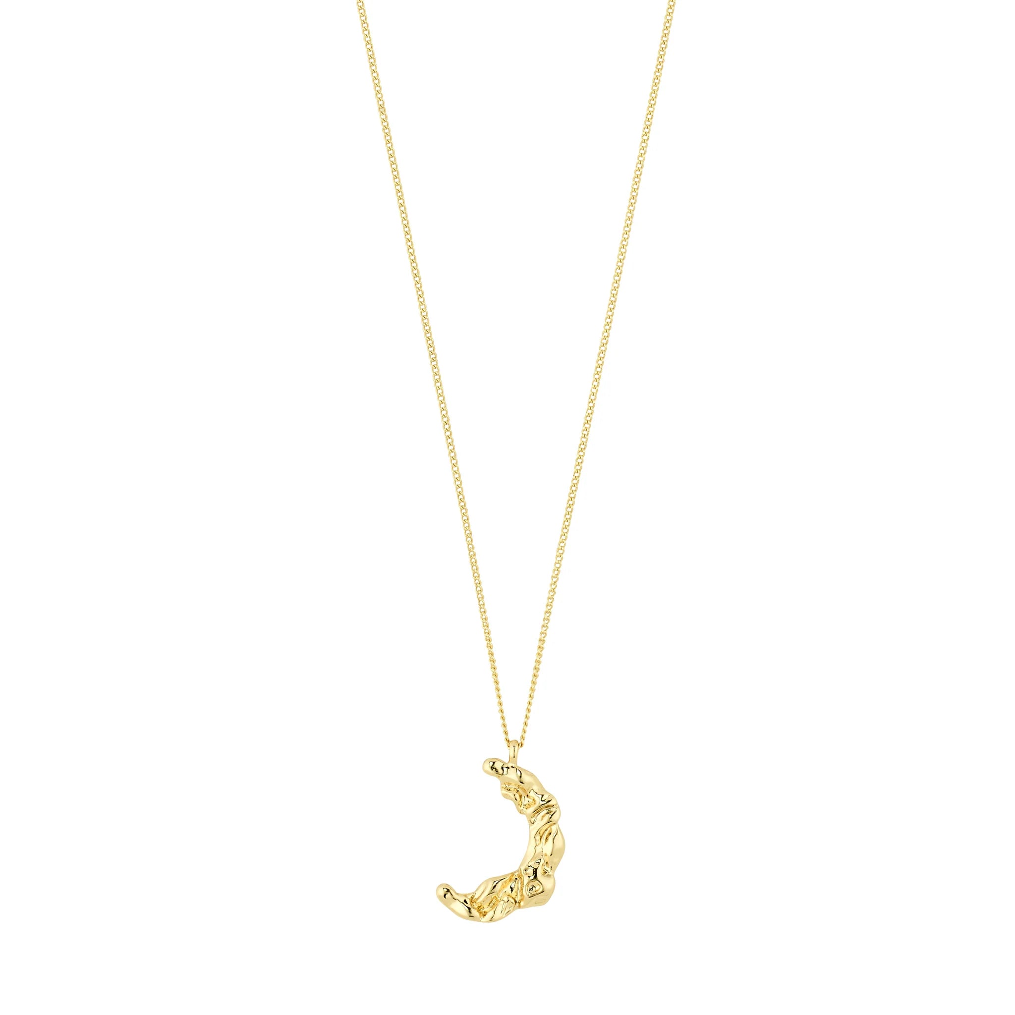 MOON necklace gold-plated