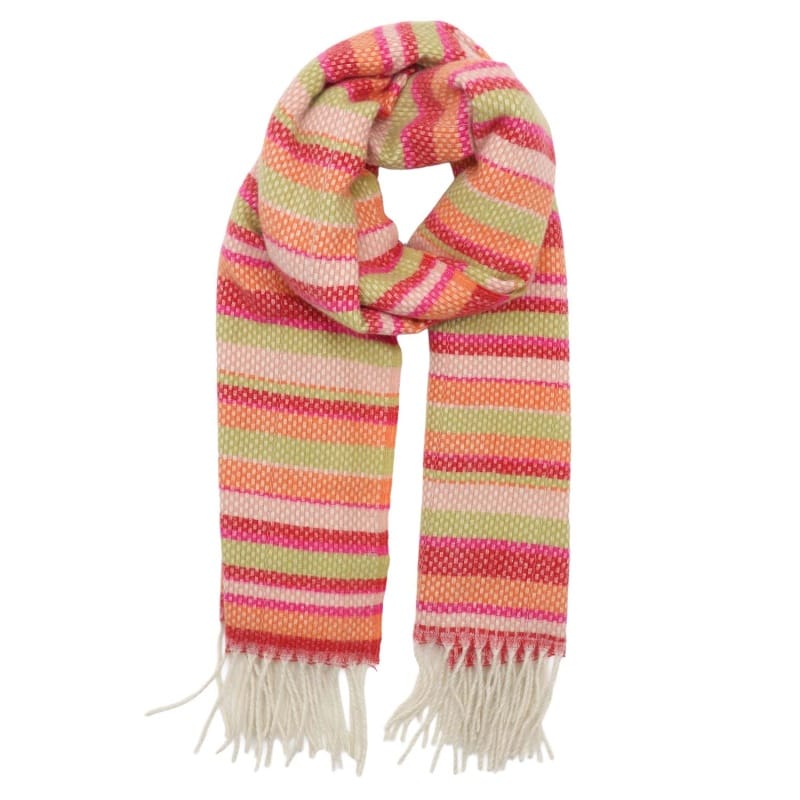 Scarf - Winter Stripe - Orange