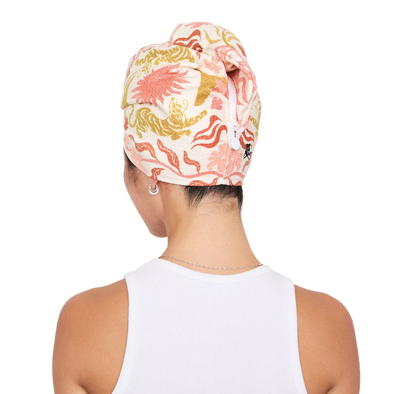 Dock & Bay Hair Wrap - Tiger Palm