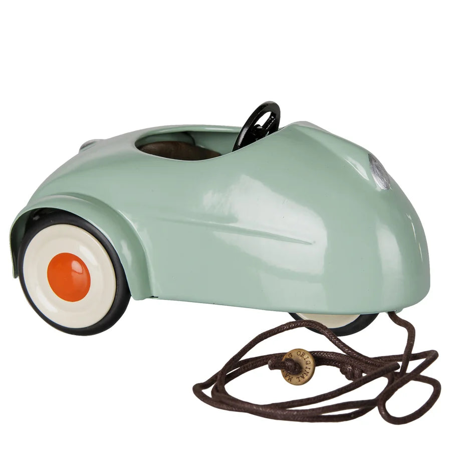 Maileg - Car - Mouse -Light Mint