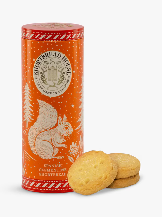 Handmade Shortbread Biscuits with Spanish Clementine