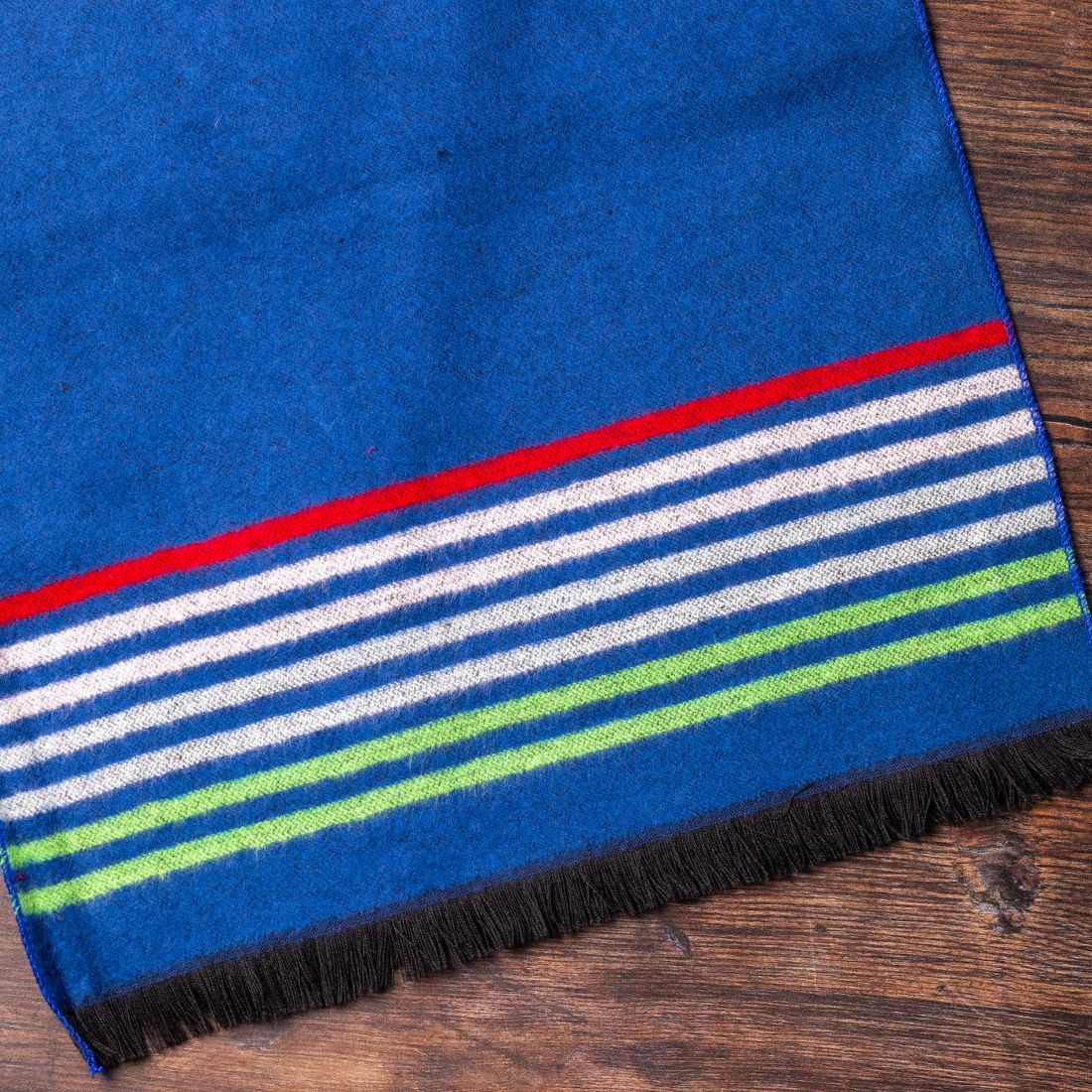 Swole Panda - Navy Fine Stripe Bamboo Scarf