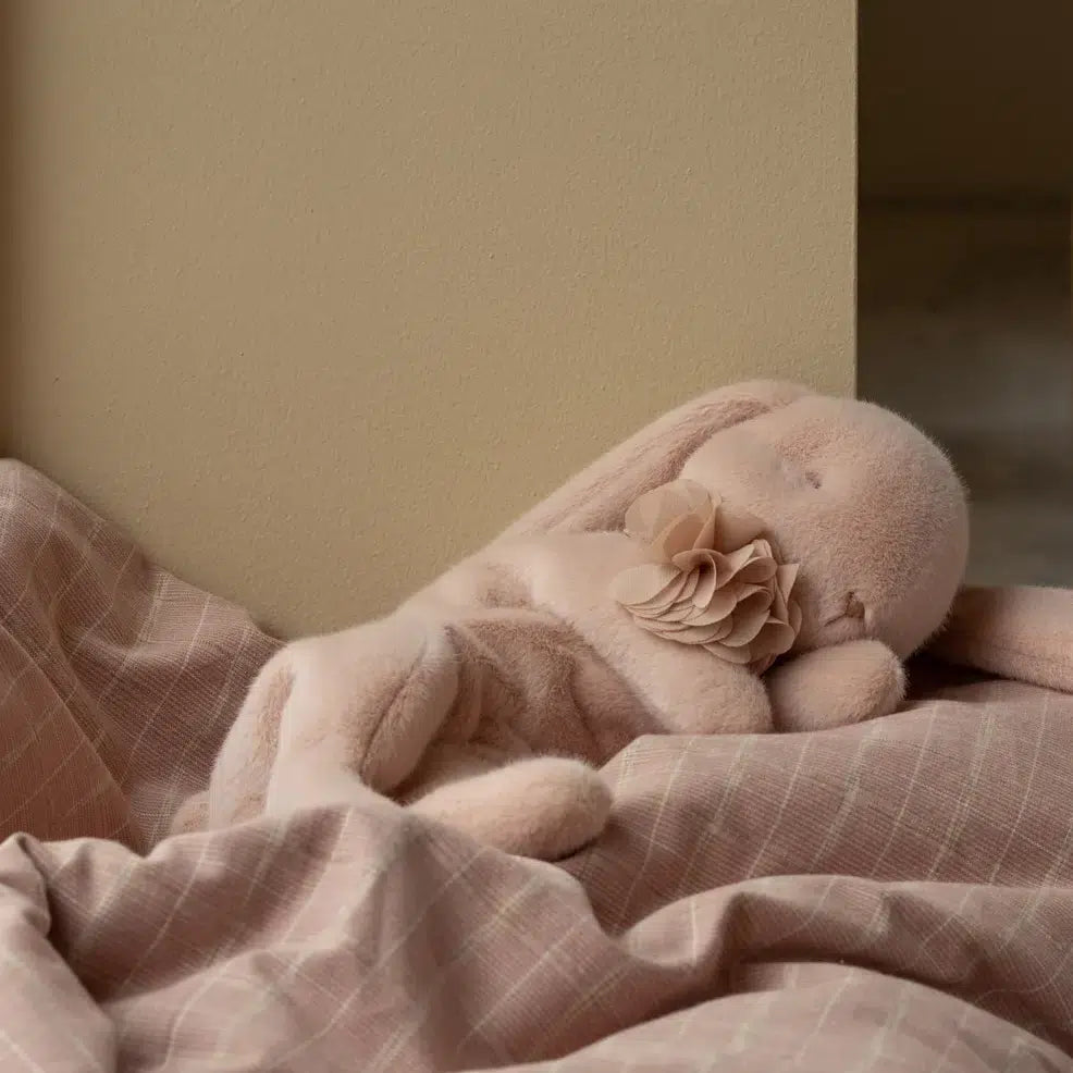 Maileg - Plush Sleeping Bunny - Small - Powder