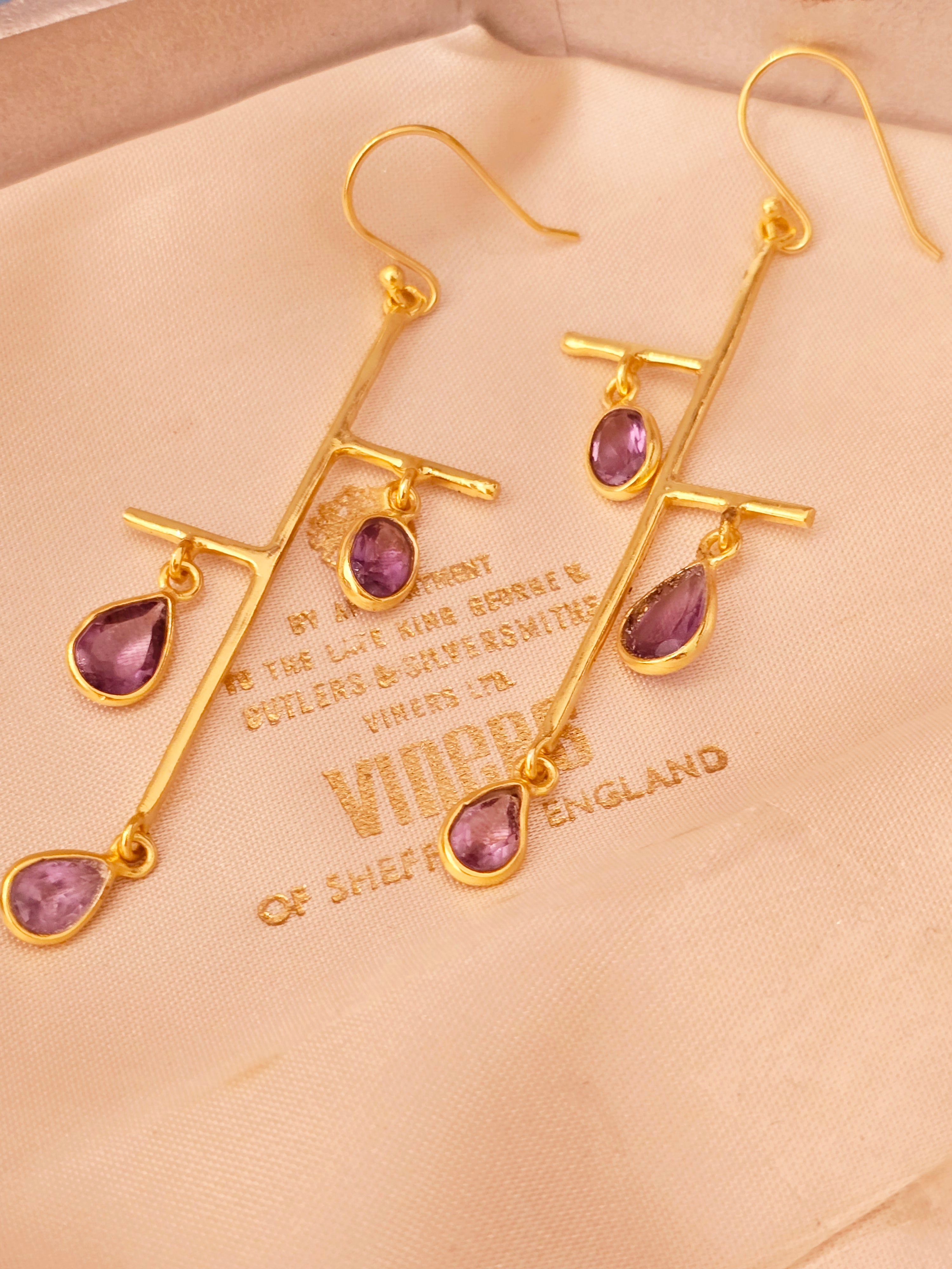 Farah Multi-drop Earrings - Various Colourways