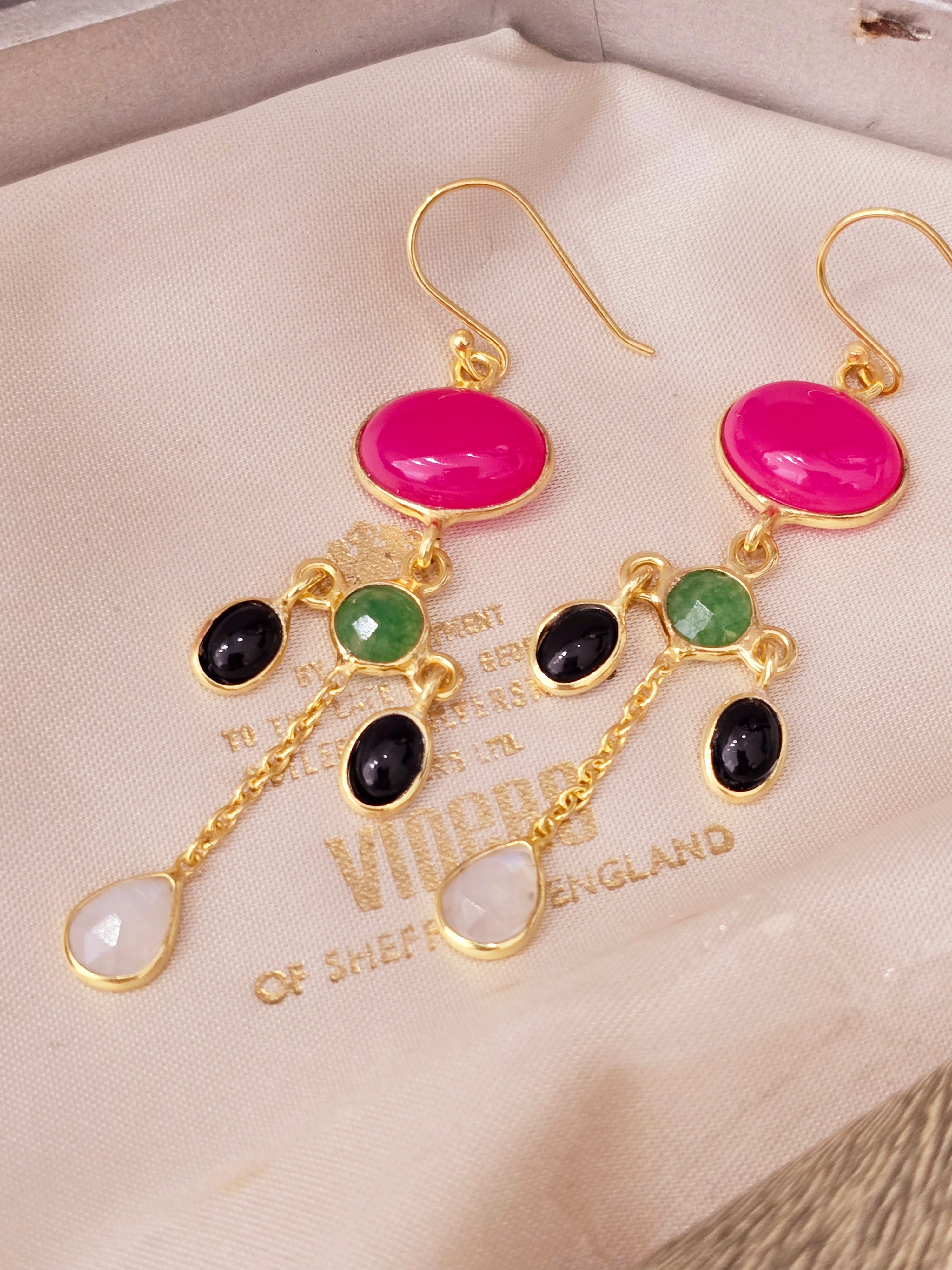 Indu Earrings - Various Colourways
