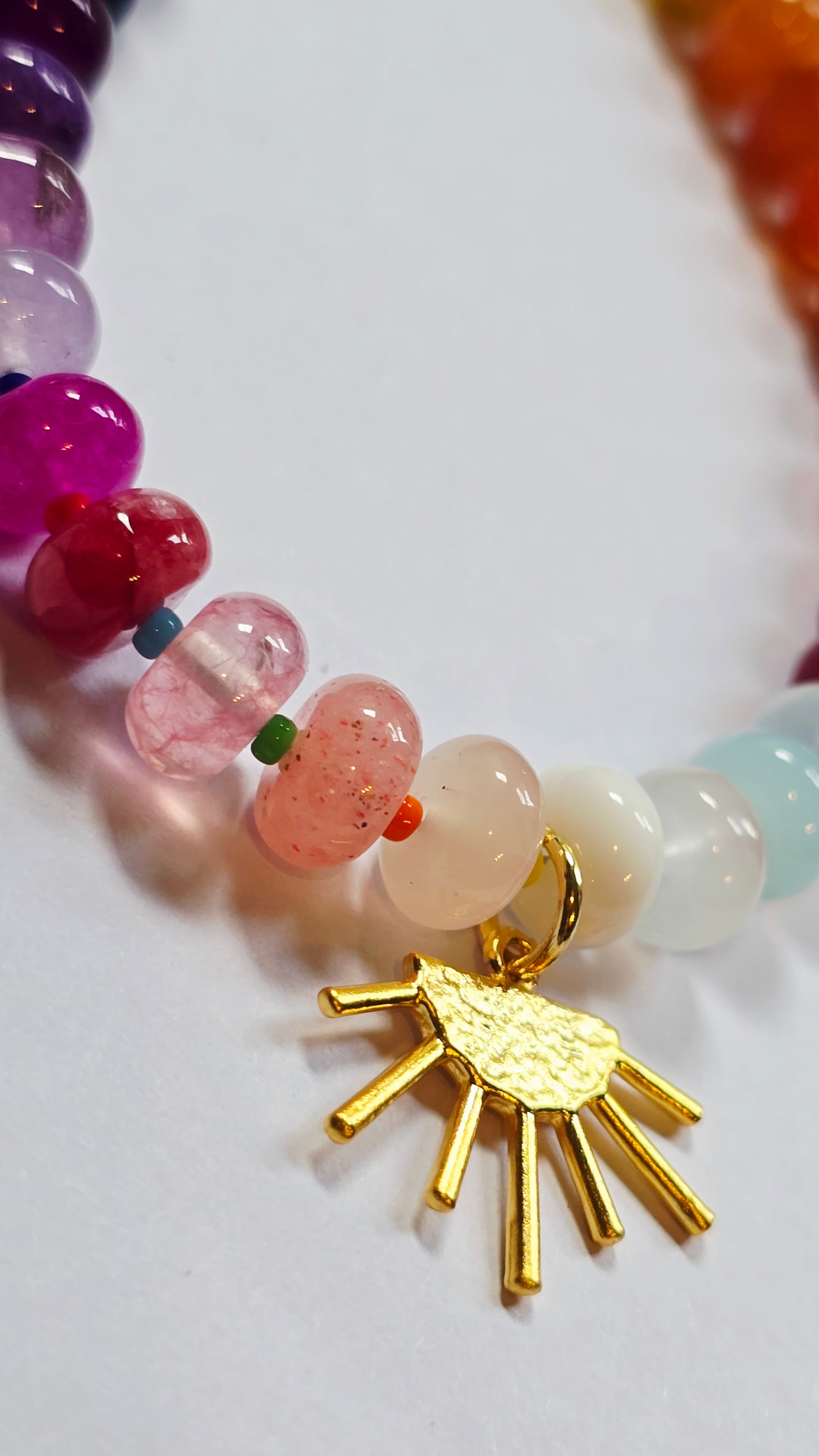 Mooch Exclusive - Rainbow Candy Beaded Necklace