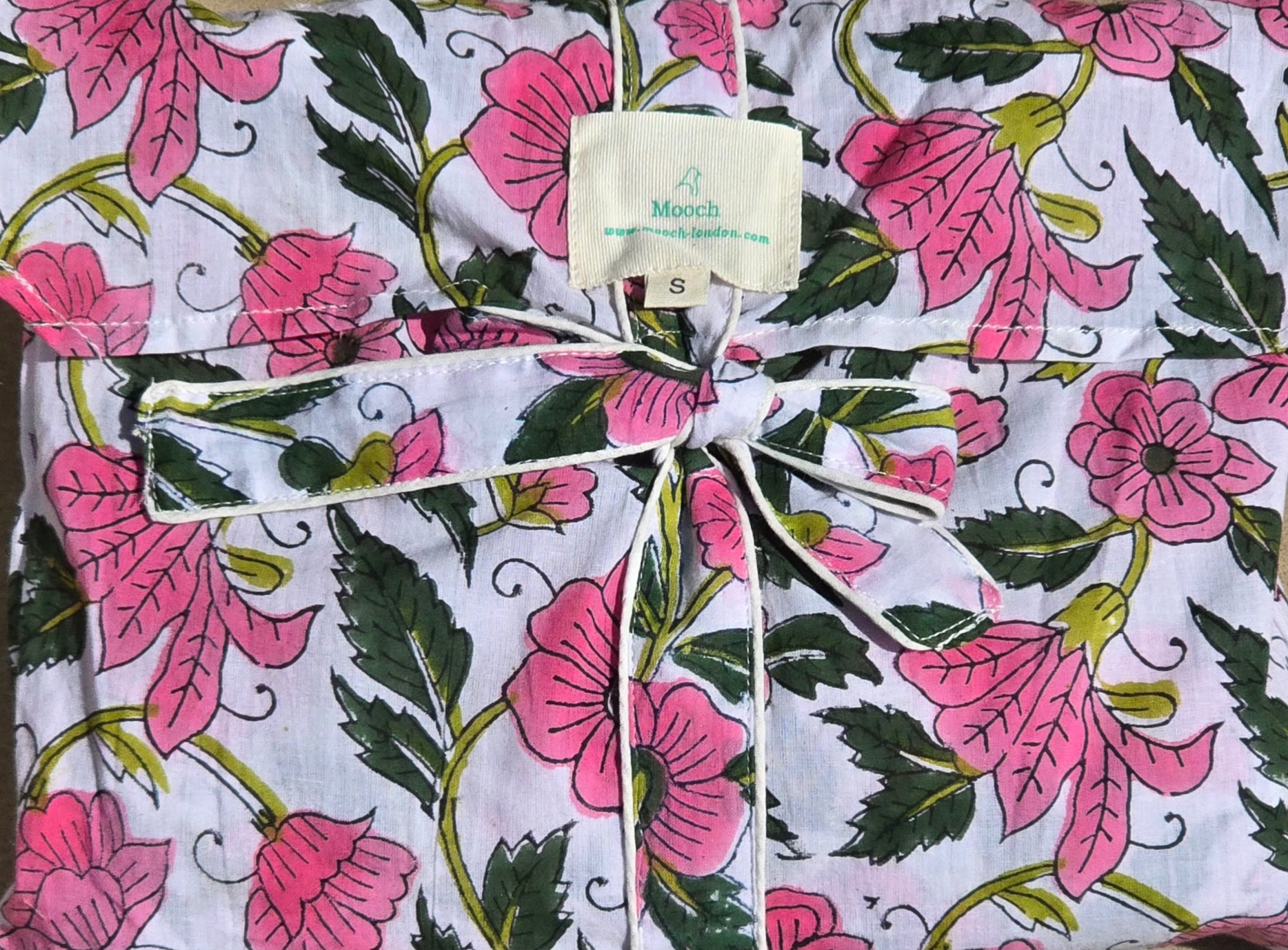 MOOCH London - Pink Floral Shortie Pyjama Set