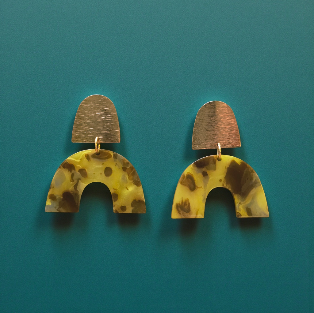 MOOCH London Arch Acrylic Earrings