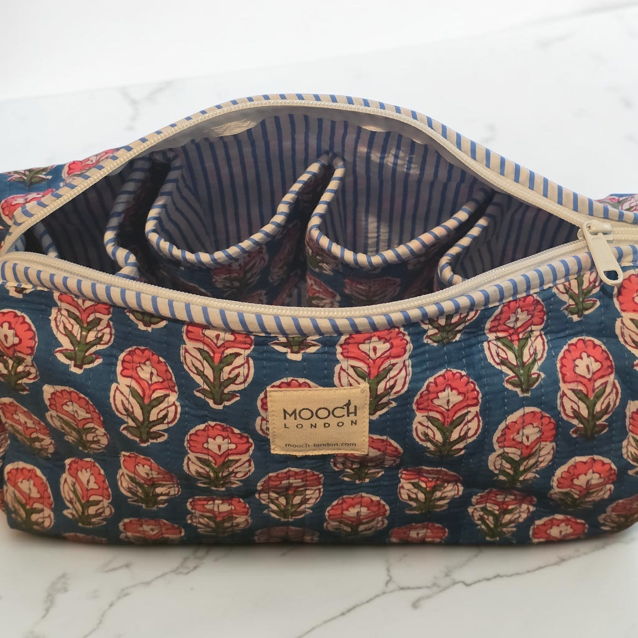 MOOCH London - Quilted Hair Tool & Accessories Bag