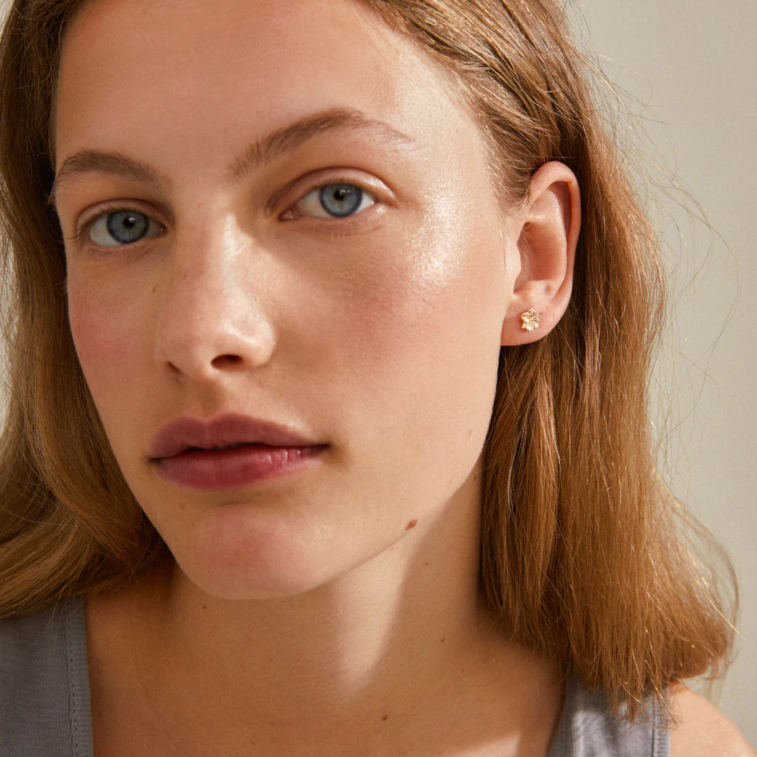 Pilgrim - Octavia clover earrings