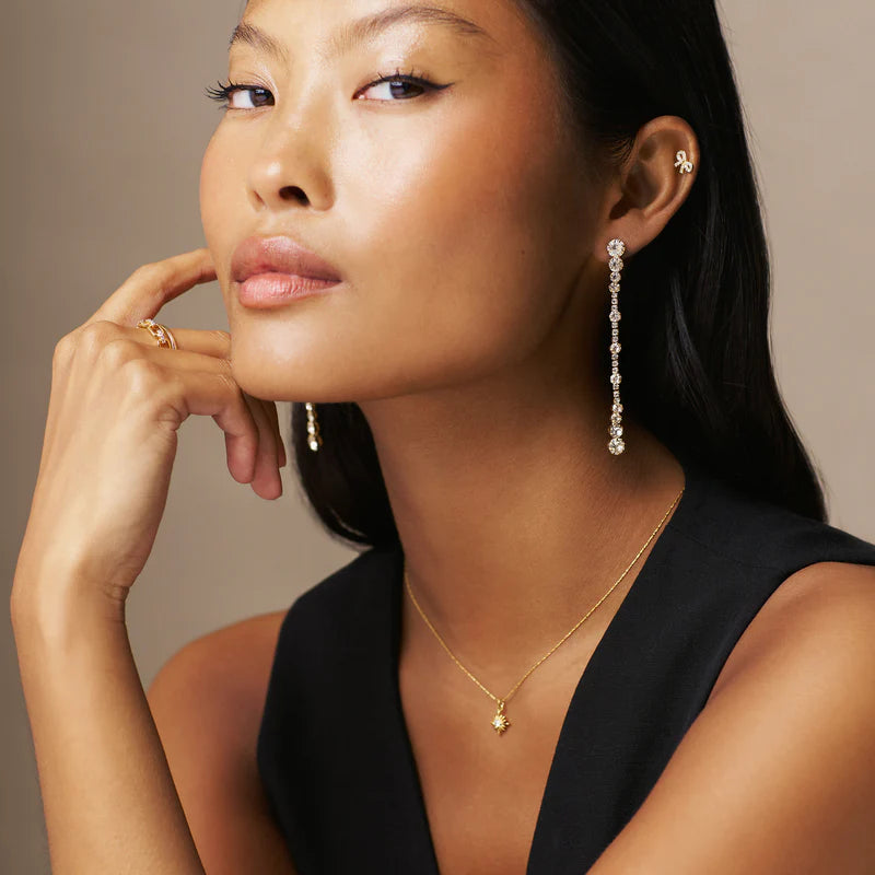 Orelia - Statement Crystal Drop Earrings