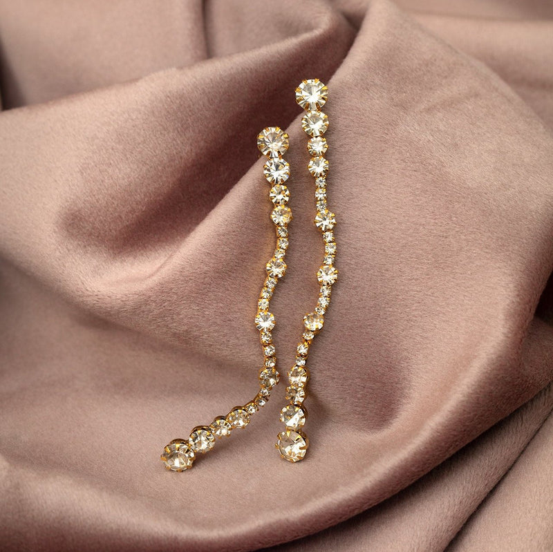 Orelia - Statement Crystal Drop Earrings