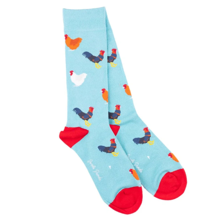 Swole Panda - Rooster Bamboo Socks