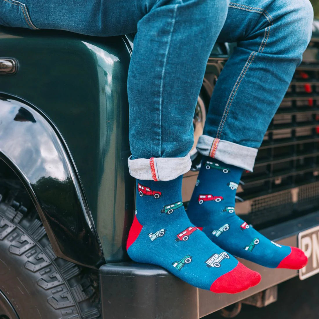 4x4 Off Roader - Comfort Cuff Bamboo Socks