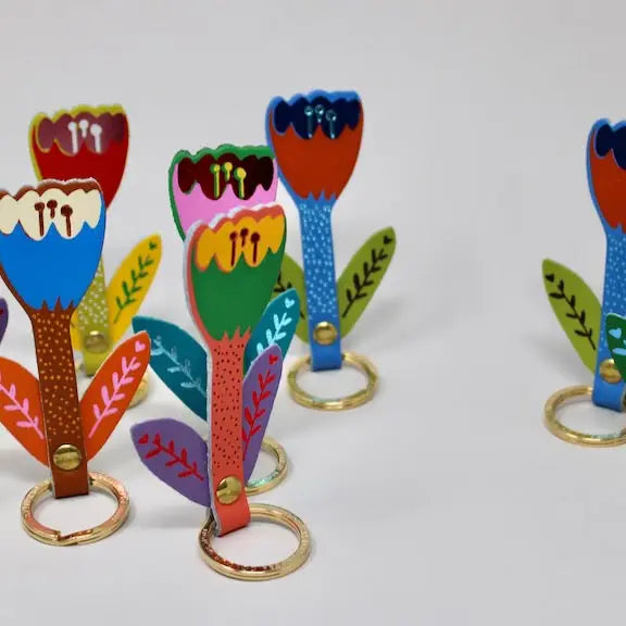 Ark - Tulip Keyring - Orange