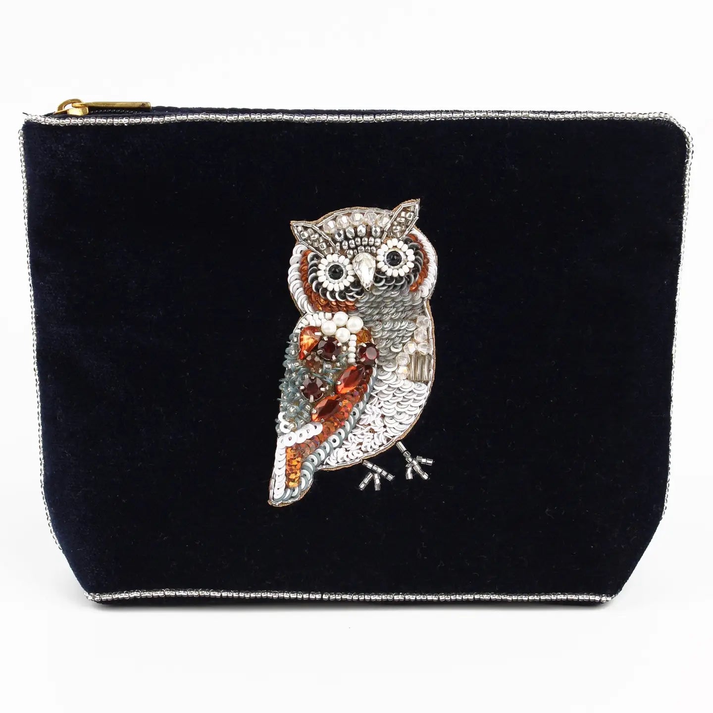Velvet Owl - Medium Pouch