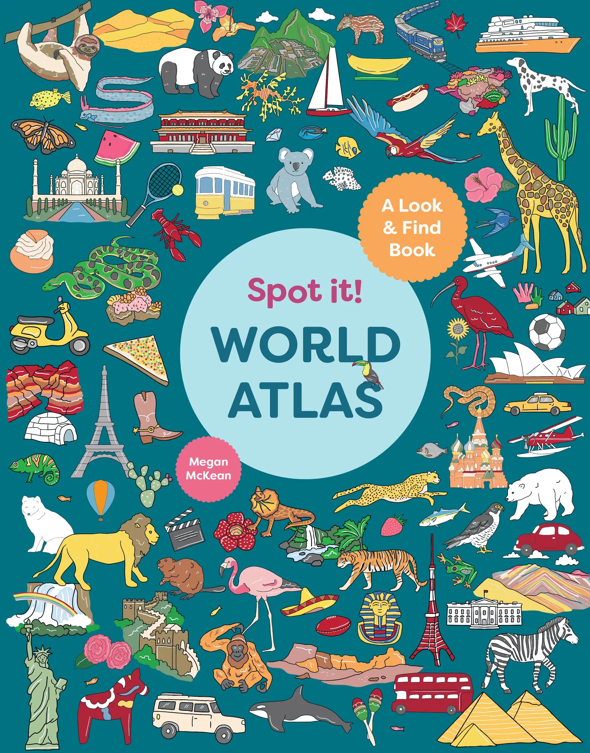 Spot It! World Atlas: A Look and Find Book