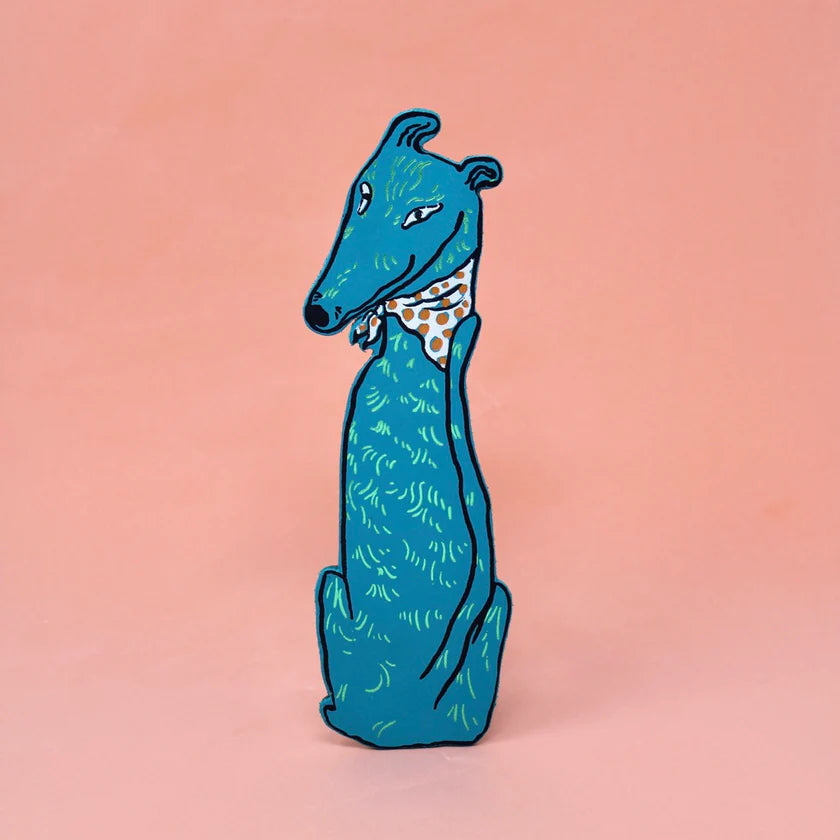 Ark - Dog Tails Bookmark - Turquoise