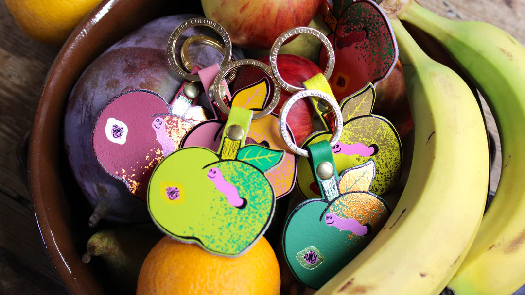Ark - Juicy Apple Keyring - Yellow