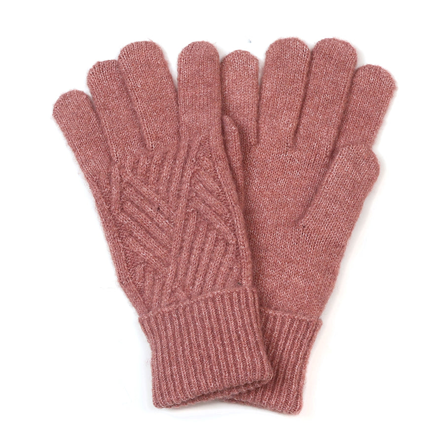 Cable Knit Gloves - Various Colours
