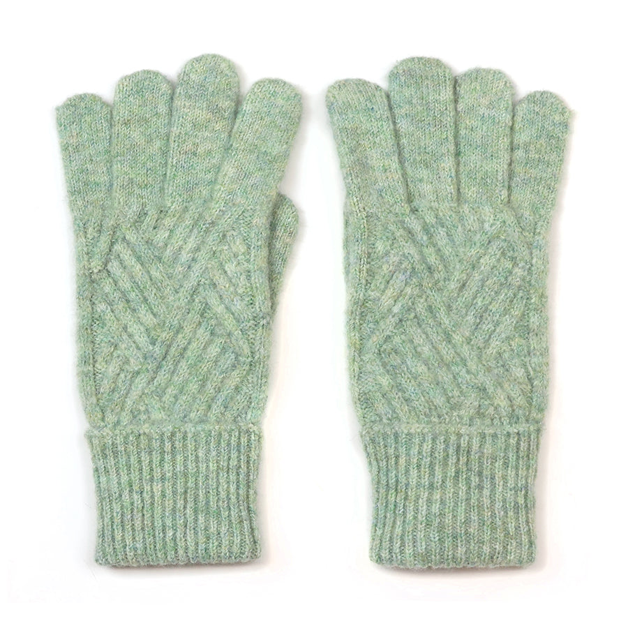 Cable Knit Gloves - Various Colours