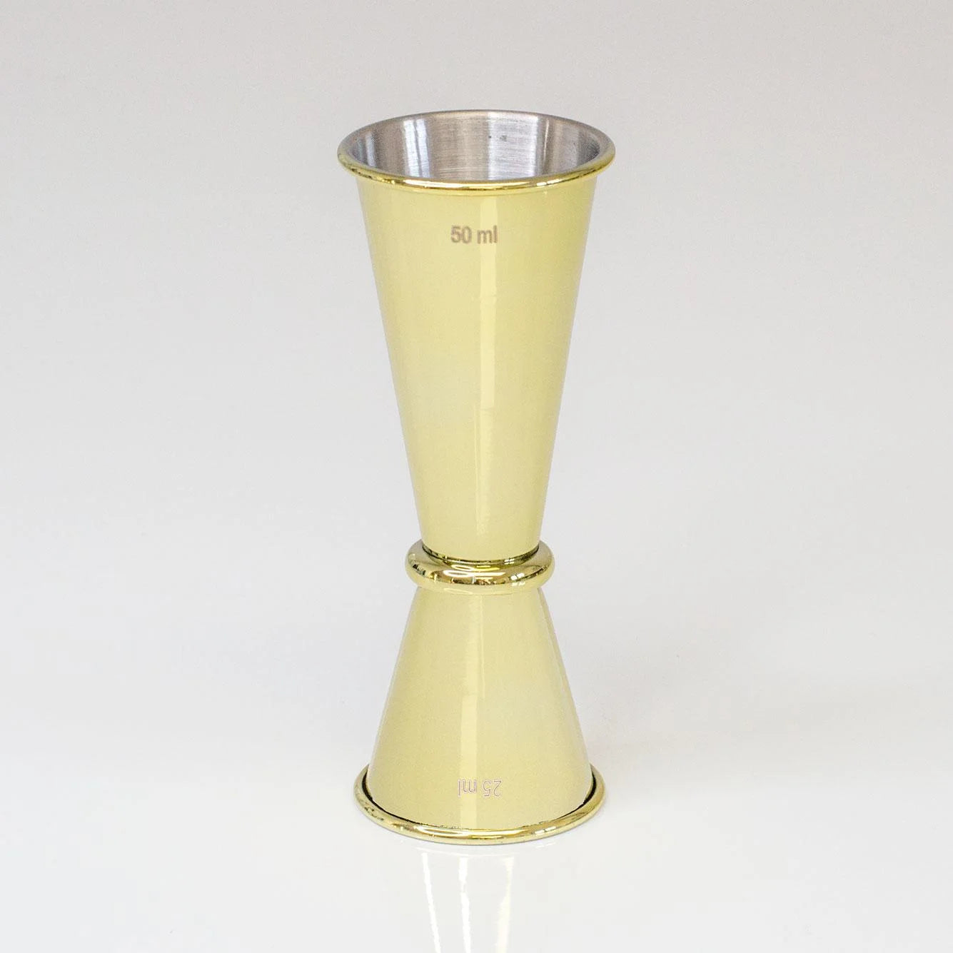 Double Jigger Stainless Spirit Measure 25ml/50ml - Gold