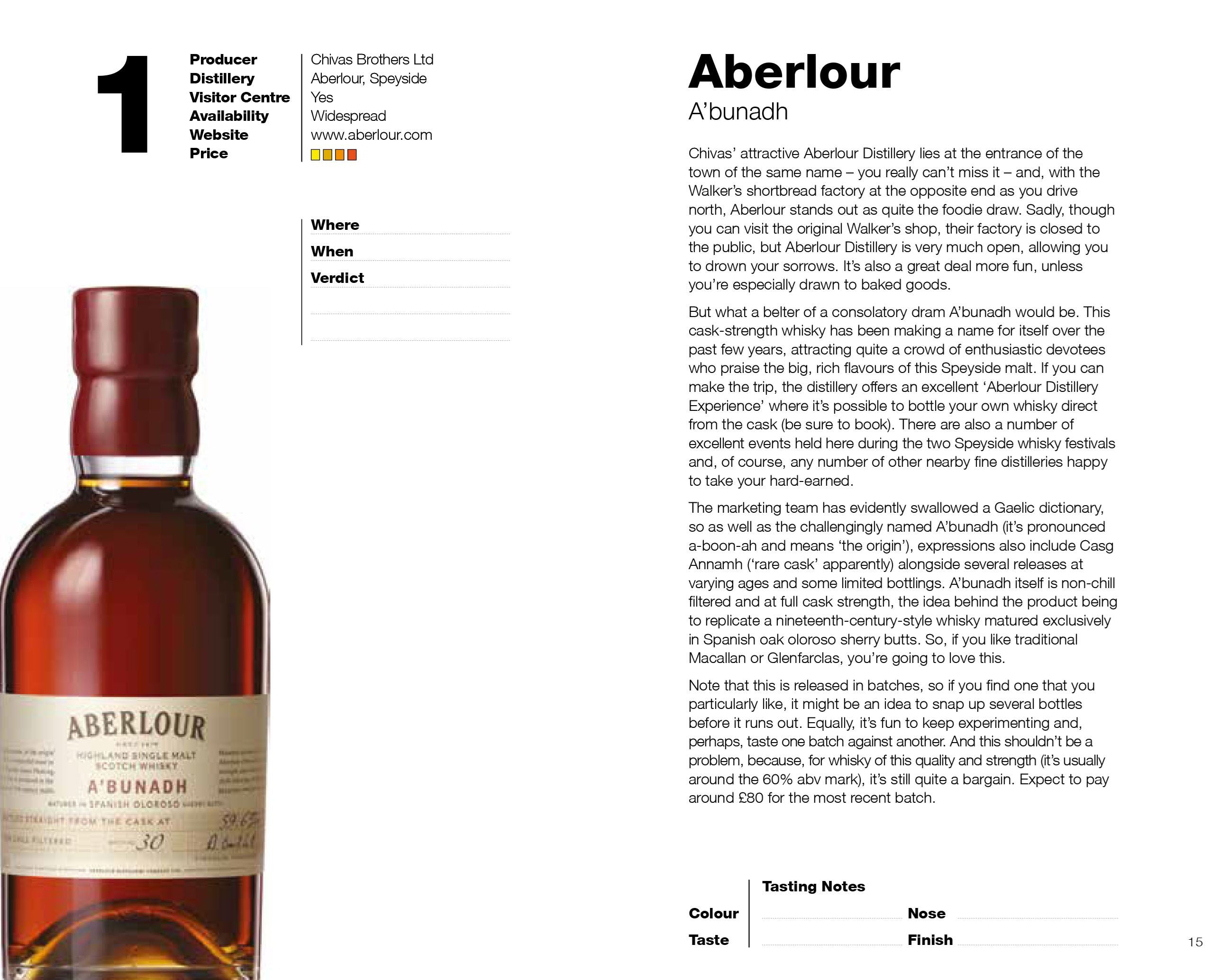 101 Whiskies To Try Before You Die - Book