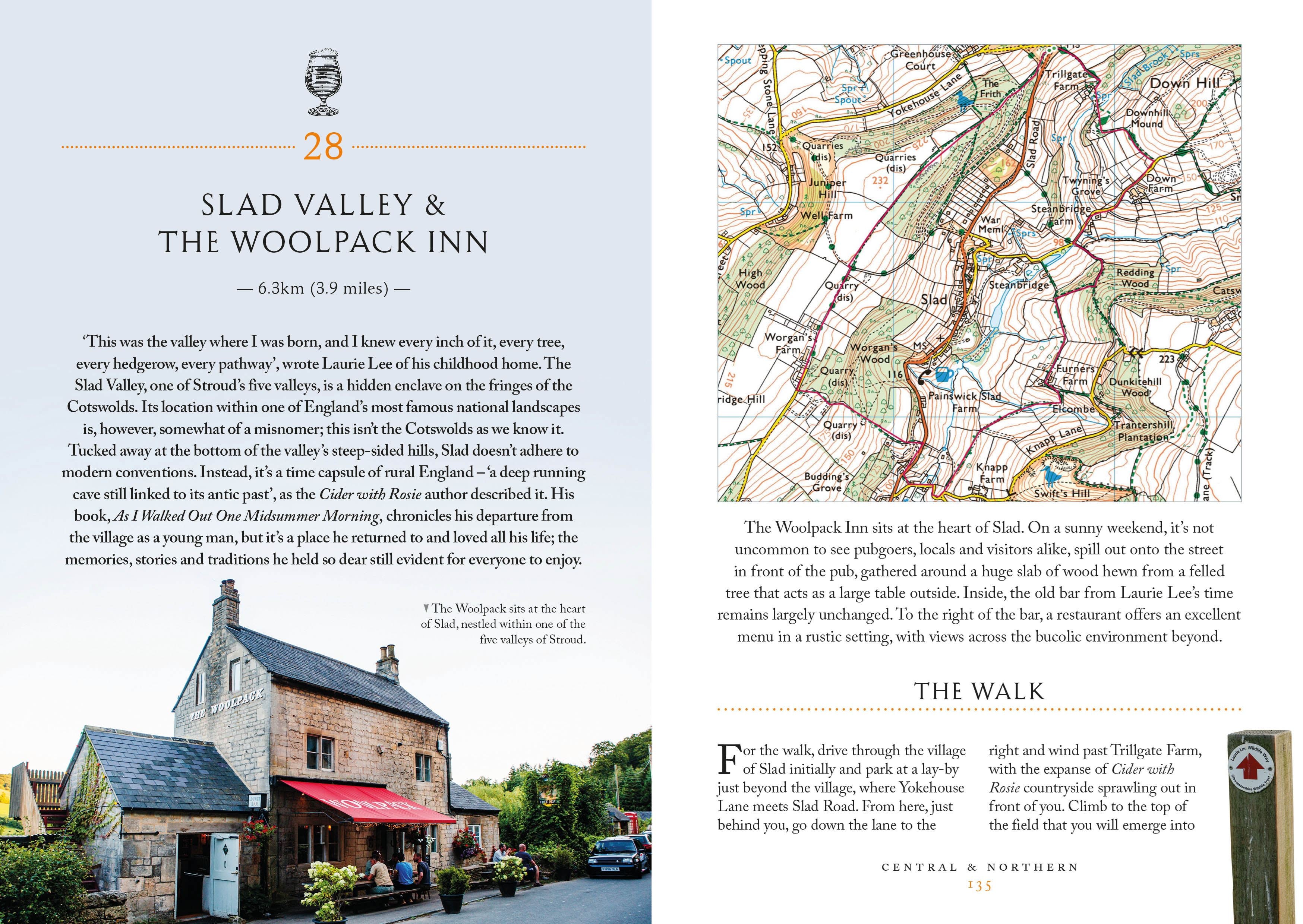 Pints and Pathways - 50 Scenic Walks - Book