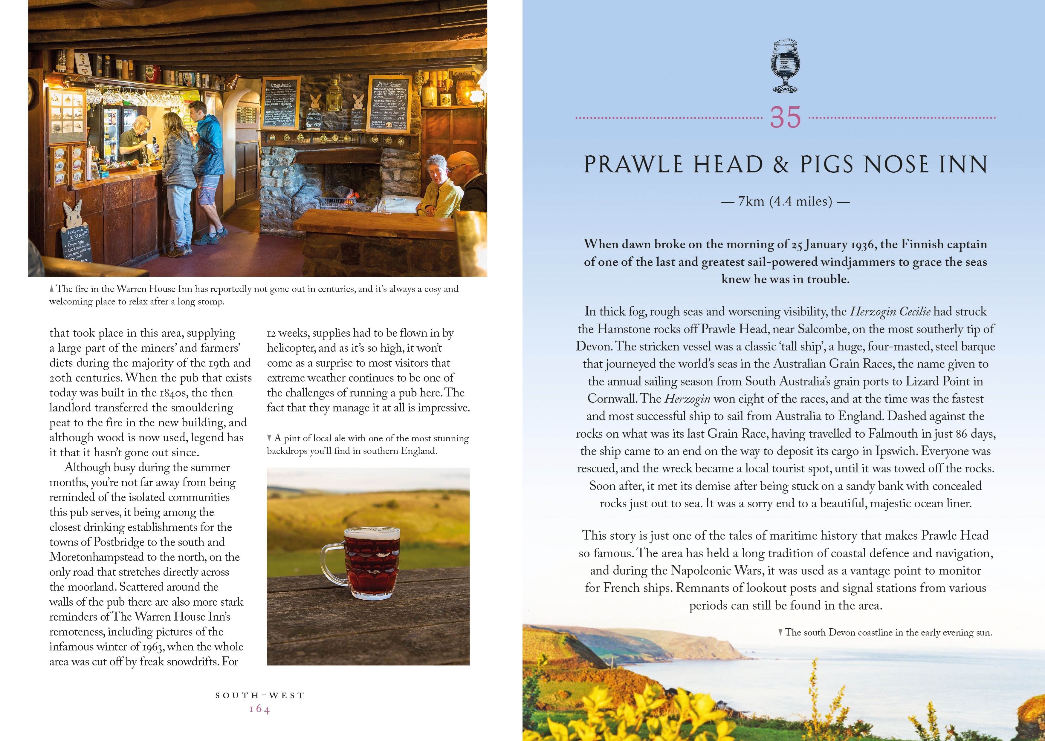 Pints and Pathways - 50 Scenic Walks - Book