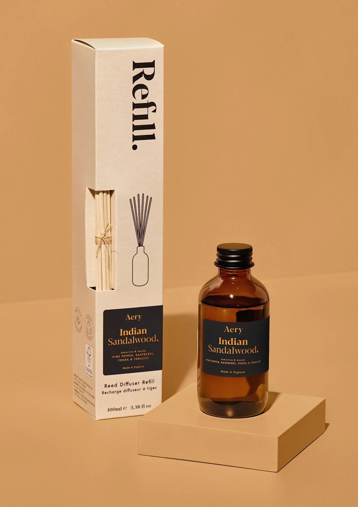Aery - Indian Sandalwood Amber Diffuser Refill