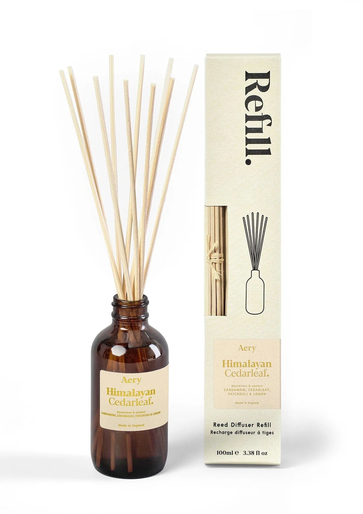 Aery - Himalayan Cedarleaf Amber Diffuser Refill