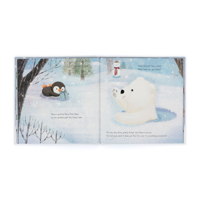 Jellycat - Peanut Penguin’s Perfect Present Book