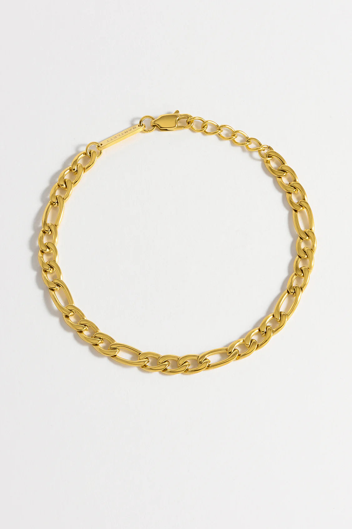 Men's Figaro Chain Bracelet - Gold