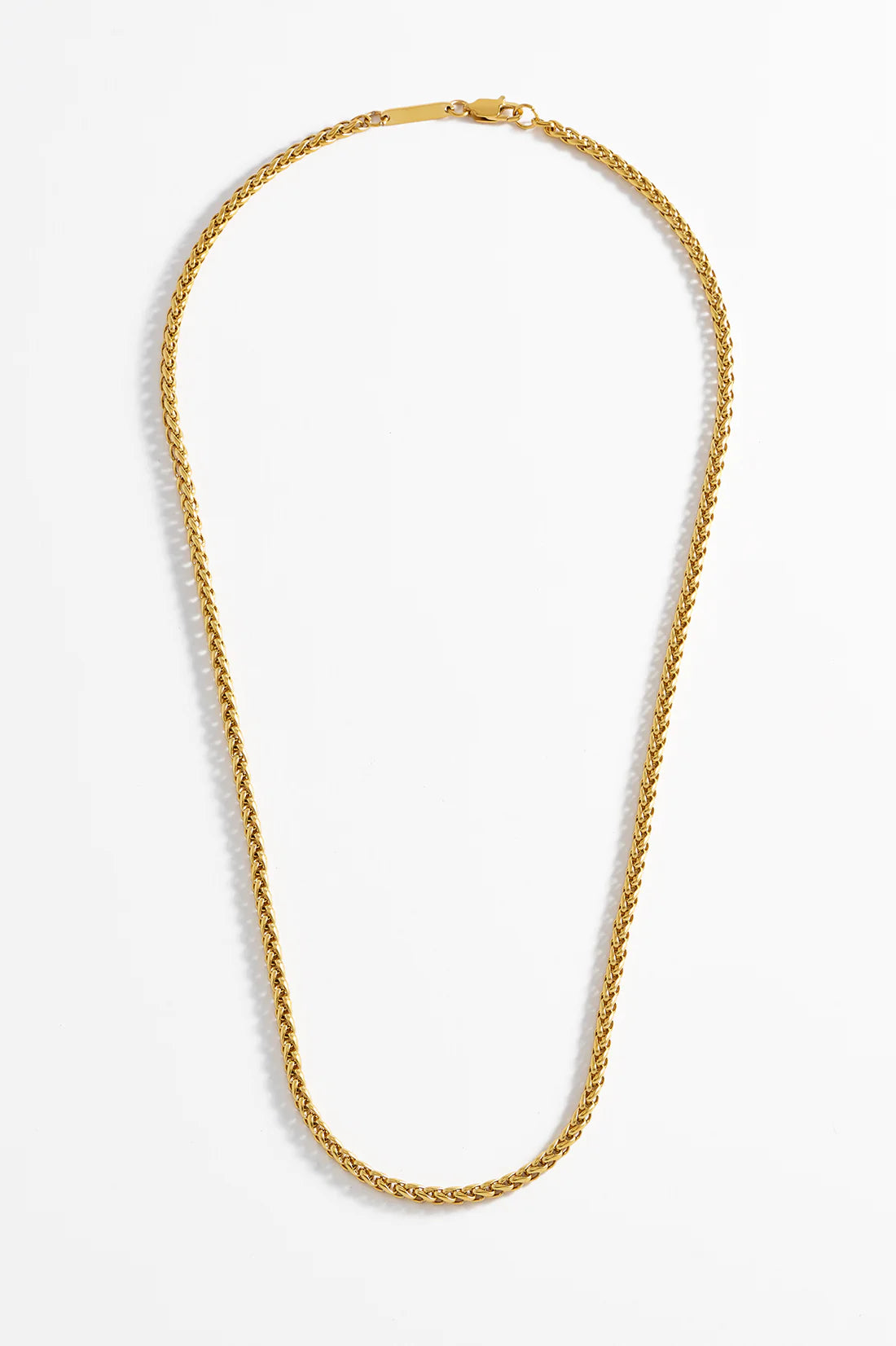 Spiga Chain Necklace- Gold
