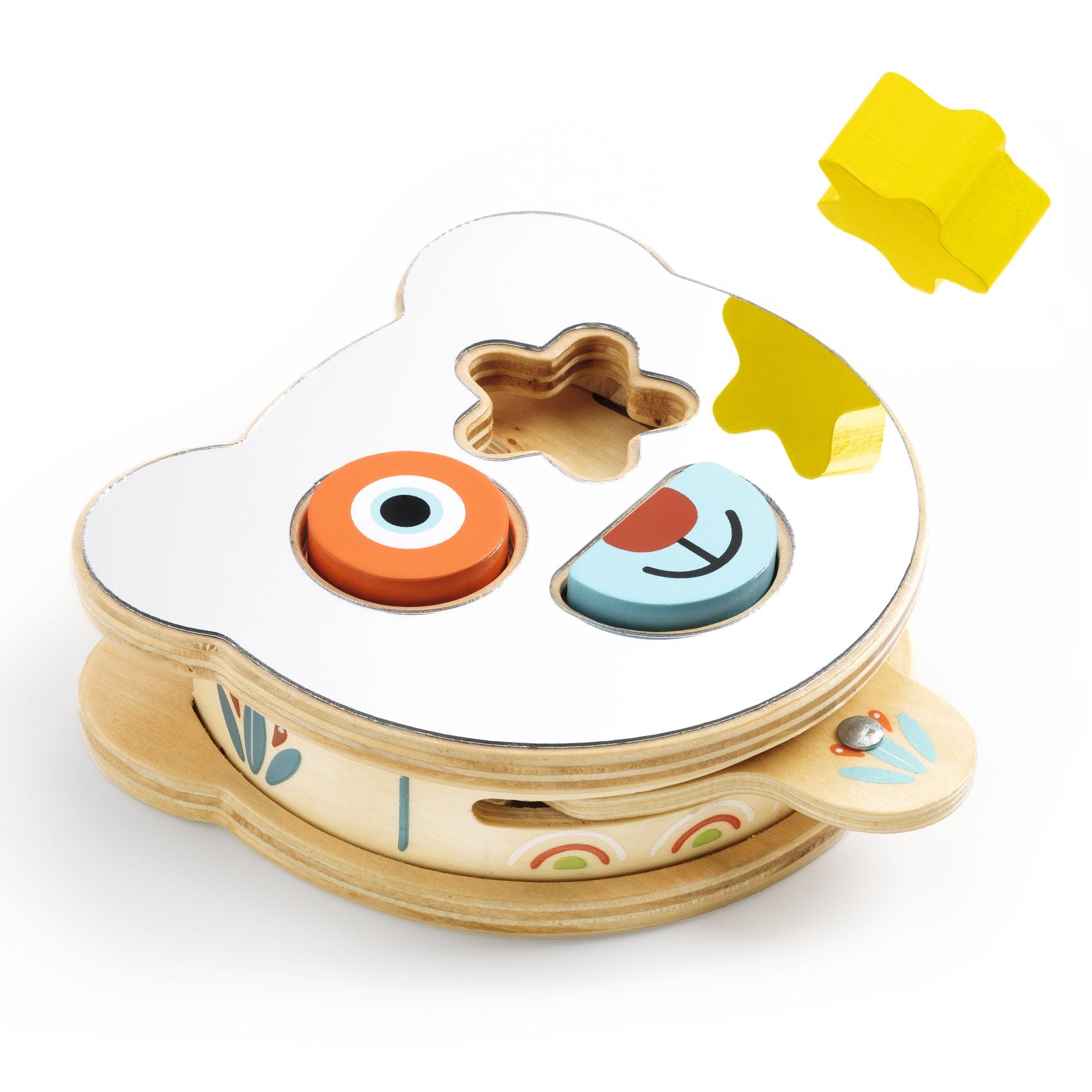 Djeco - Baby Bear Wooden Sorting Game