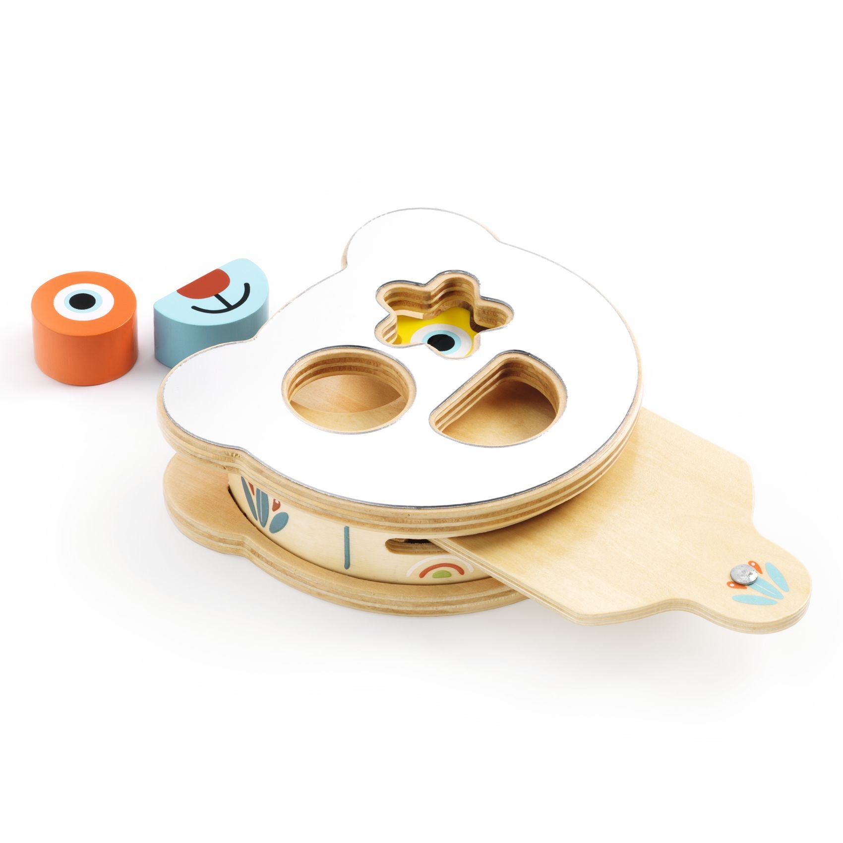 Djeco - Baby Bear Wooden Sorting Game