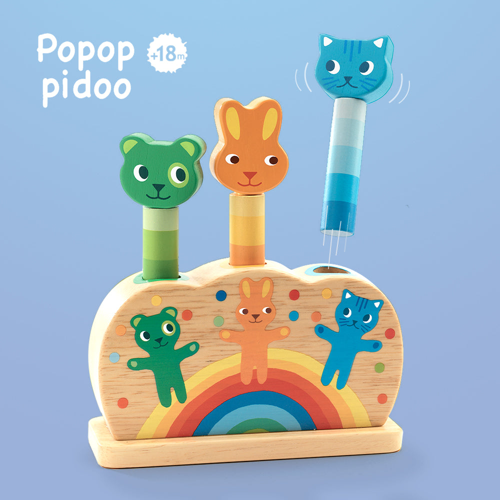 Djeco - Wooden Pop-Up Toy