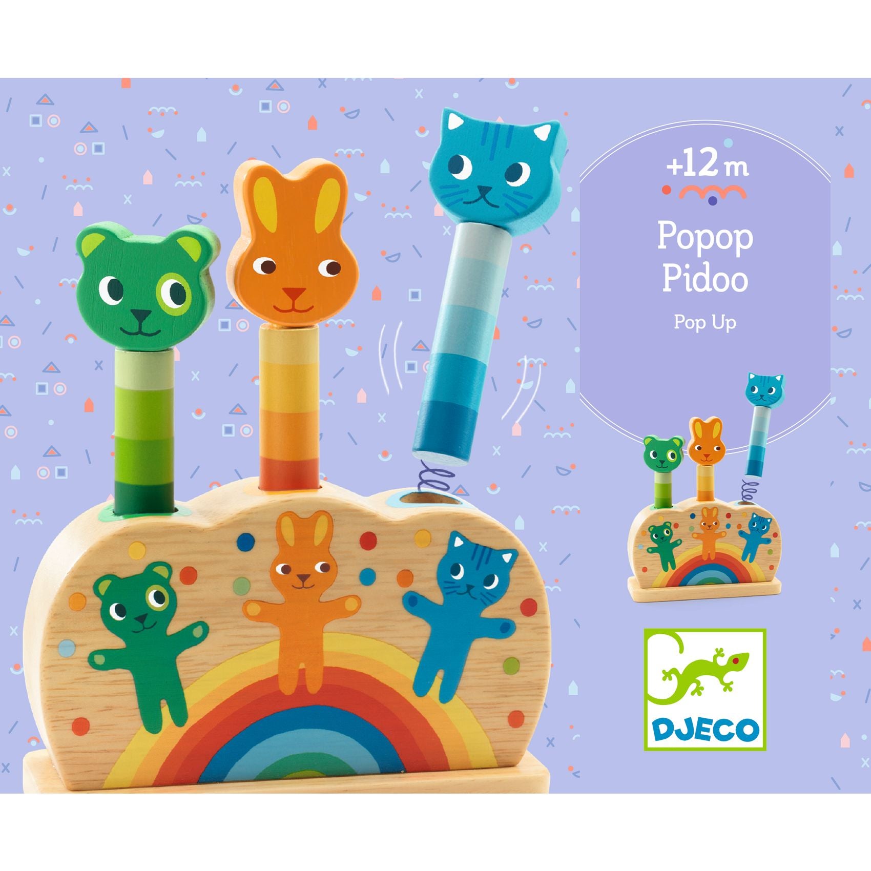 Djeco - Wooden Pop-Up Toy
