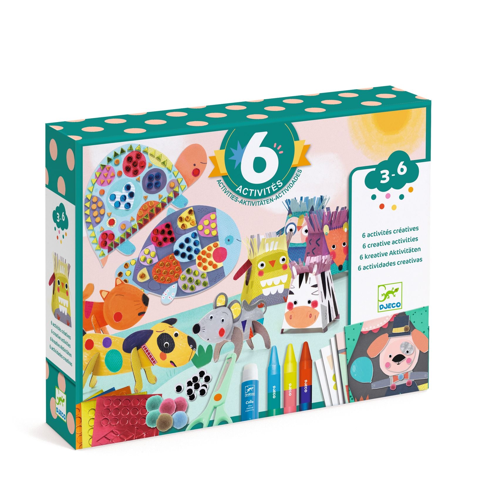 Djeco - Activity Set - Animal Houses