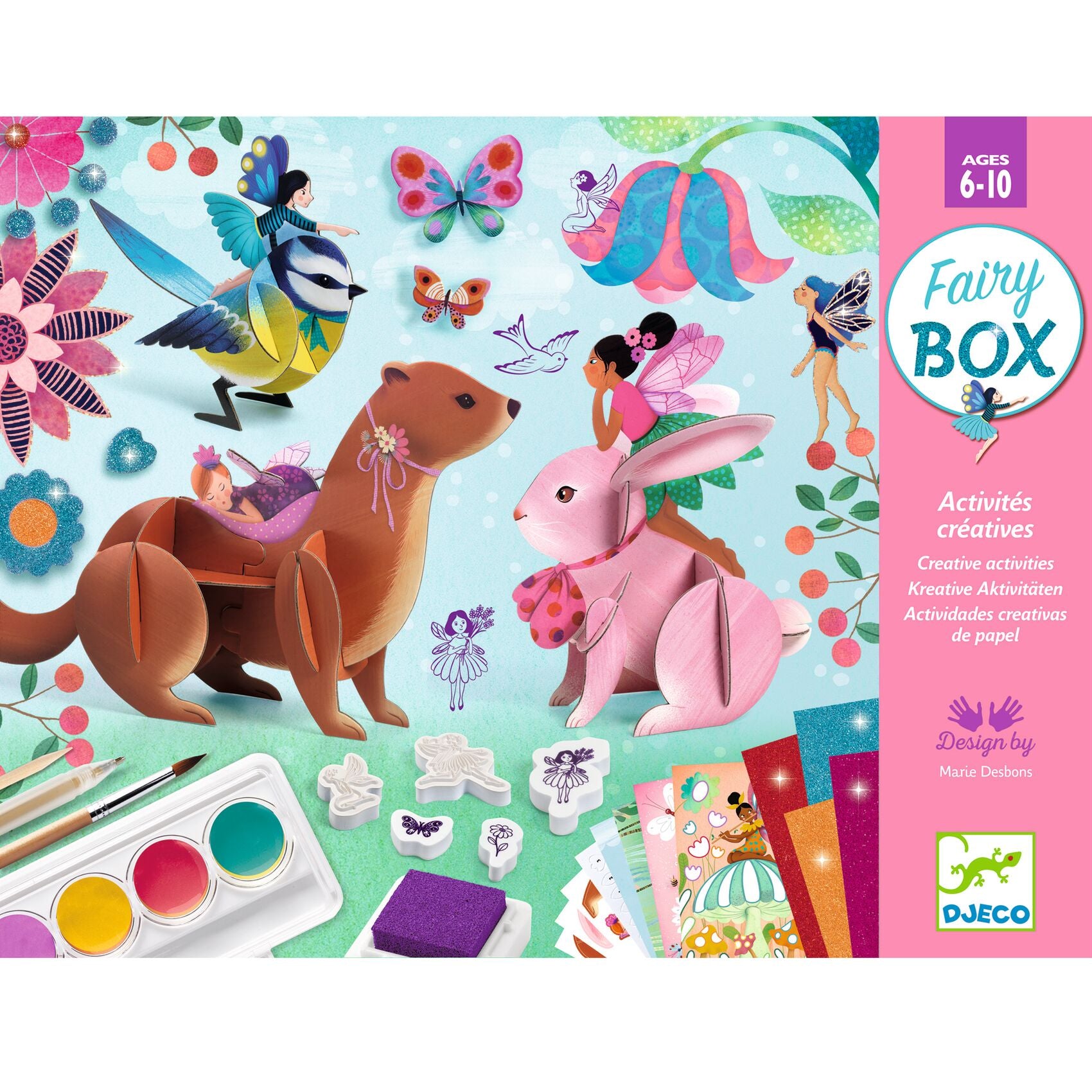 Djeco - Multi Activity Kit - Fairy