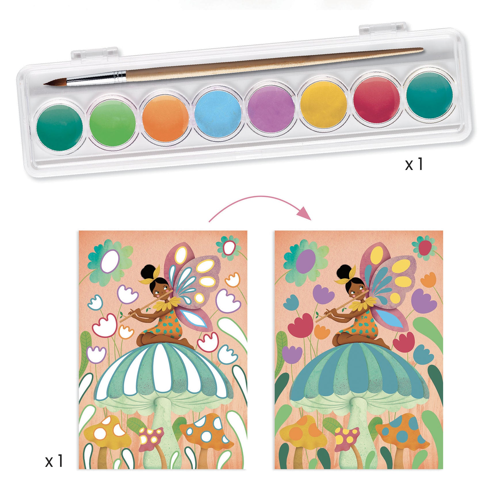 Djeco - Multi Activity Kit - Fairy