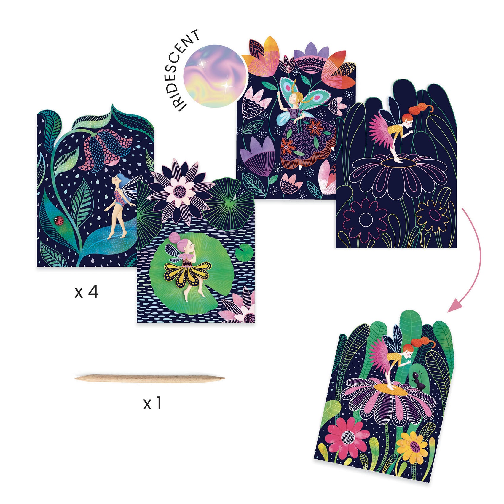 Djeco - Multi Activity Kit - Fairy