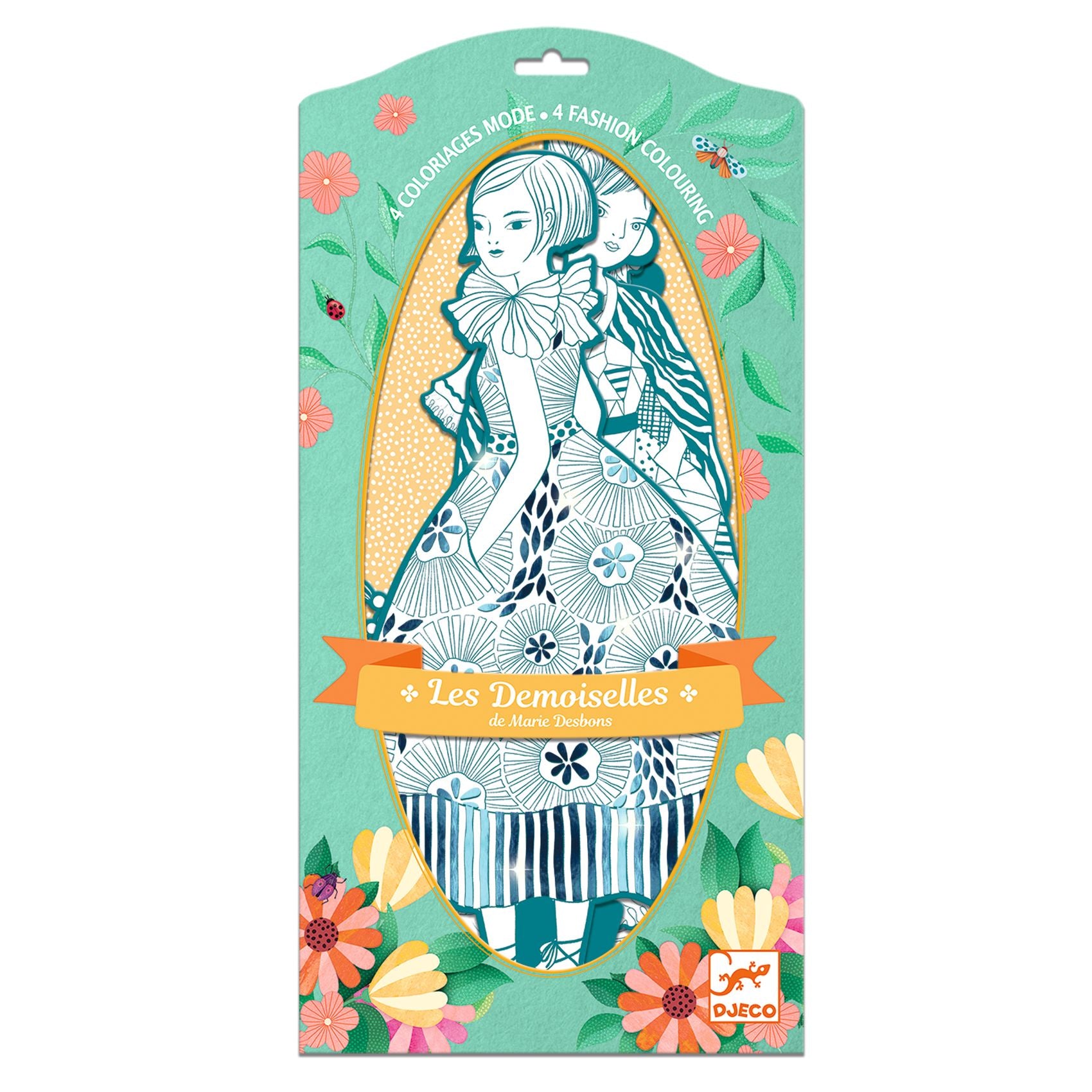 Djeco - Rebecca and Friends - Colouring Set