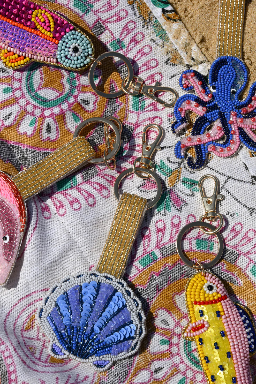 My Doris - Shell Beaded Keyring
