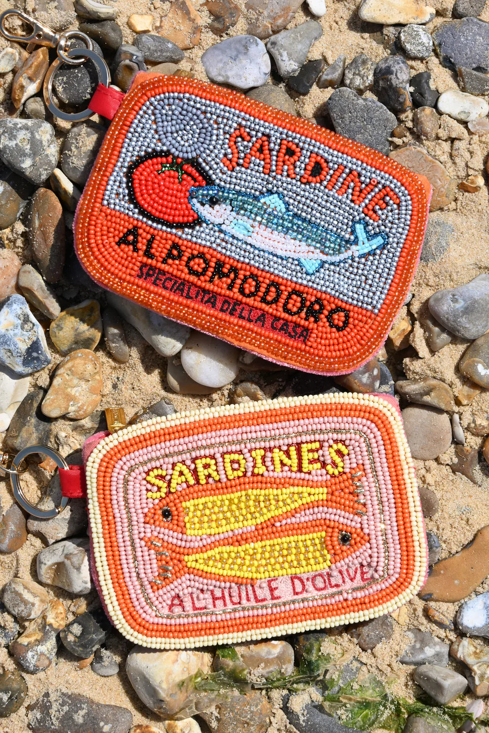 My Doris - Sardine - Beaded Pouch
