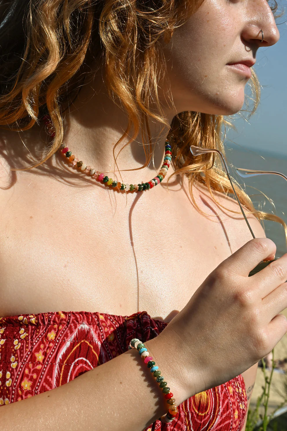 My Doris - Beaded Stone Bracelet