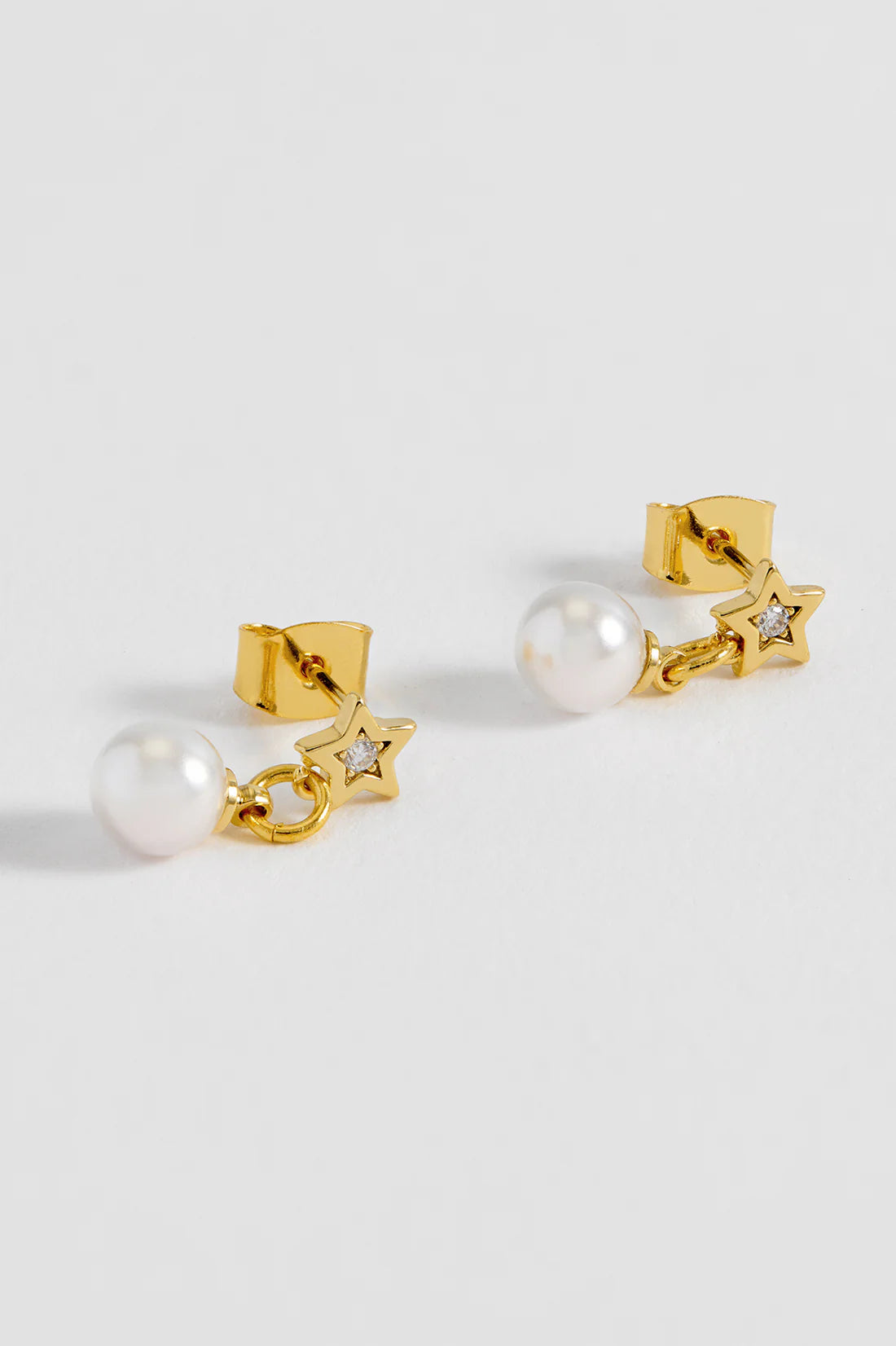 Estella Bartlett - Star & Pearl Stud Earrings