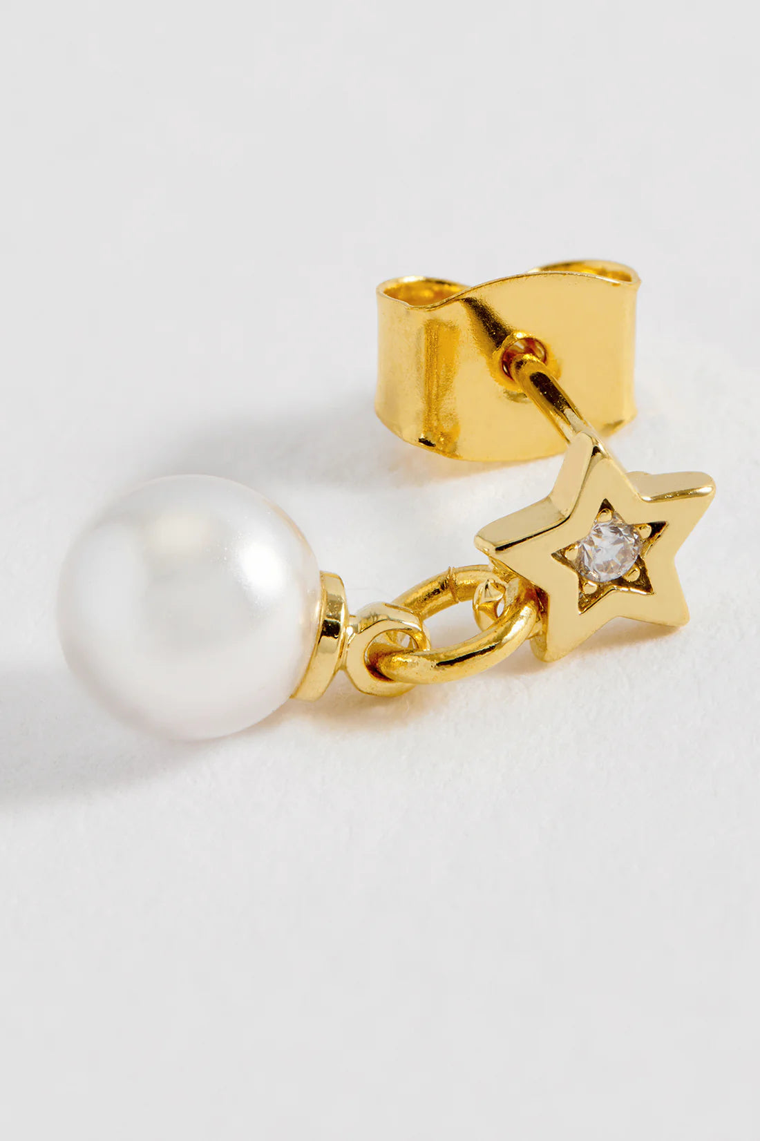 Estella Bartlett - Star & Pearl Stud Earrings