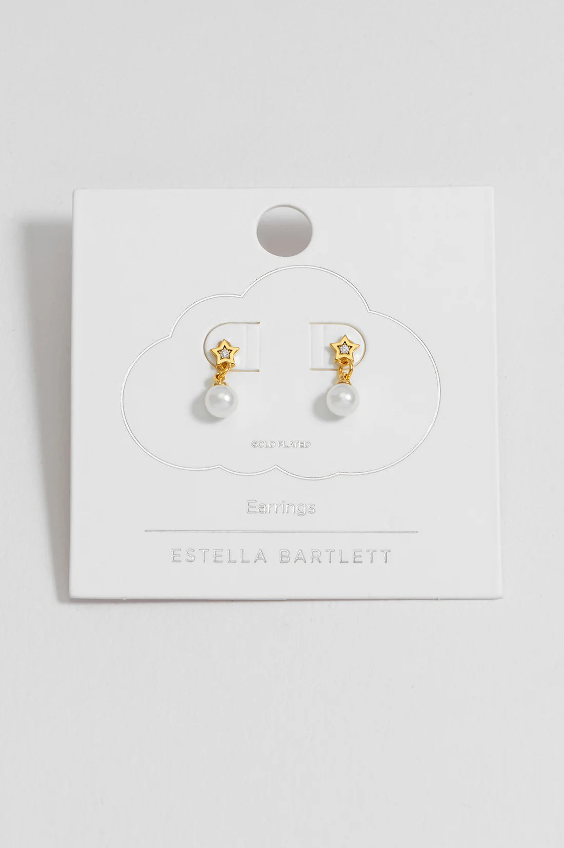 Estella Bartlett - Star & Pearl Stud Earrings